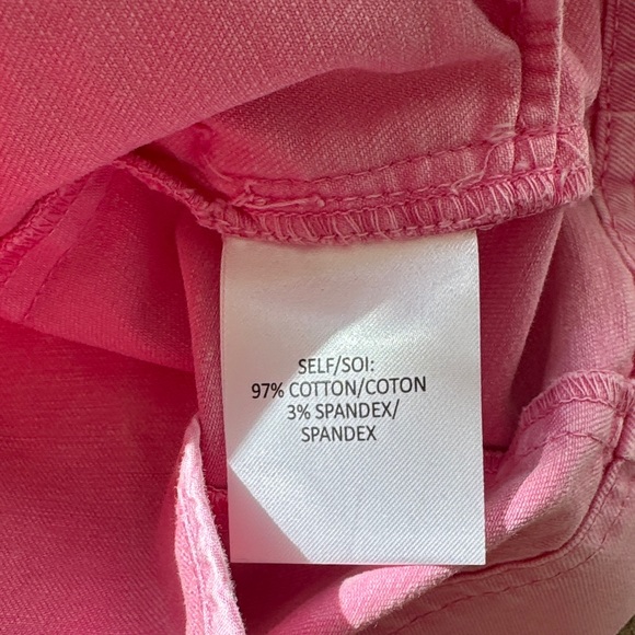 Tanya Taylor Pink High Waist Belted Shorts - Picture 6 of 6